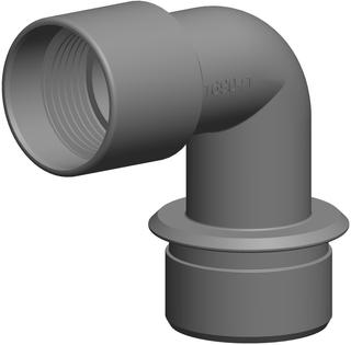 ATEC 87Grad-Bogen PolyTop DN 60 bis DN 250, für Kondensatablauf