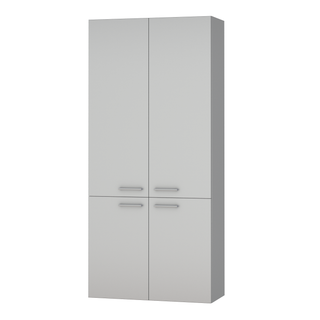 STS HS-Kommode, 4 Türen, 4 verstell. Glasb., B: 80 cm, PG FACT