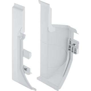 GE Wandabschluss für Stand-WC f. Geberit AquaClean 8000, weiß-alpin