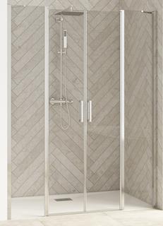 Kinedo Smart Design 2PXXL 2Pendelt 140 m Ff tg P weiß Dekorglas Cosmos Nische