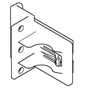 SCHELL Befestigungs-Set Rahmen für MONTUS Spülkasten 8cm (10 St.)