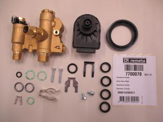 RE Hydroblock rechts+Motor 3Wege Mischer 7700078