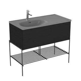 VitrA Möbelwaschtisch-Set Equal 103,5x52cm, MWT asy, st-g m, m Bl. s-Ei