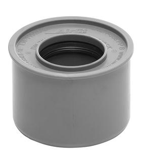 Airfit Superkurz-Reduzierstück DN 75/40, 2,2mm Einbauhöhe, PP, grau