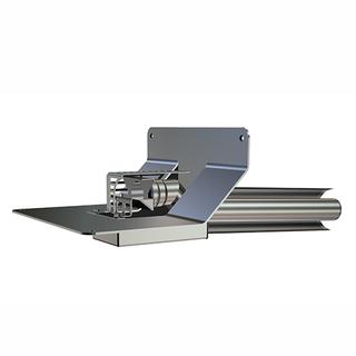 LORO Attika Direktablauf Duoflux Flach50 DN 100/50, Haupt-Not-Kombi, Klebeflansch