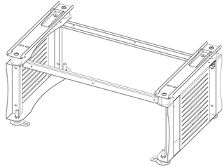 Daikin Design-Standkonsole 1A, ES (mattiert), für Wärmepumpen