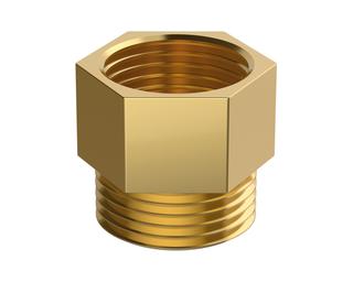 Flamco Nippel 1 1/2"x1 1/2" IG/AG, flachd., Messing