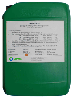 UWS Reiniger Heat Clean 20 l Kanister, sauer, für Kalkrückstände