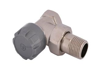 Schlösser Thermostat-Eckventil Std. 4700 DN 10, 3/8", Schutzk. grau, vernickelt