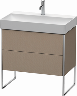 DU WT-Unterbau XSquare, 2 Auszüge, bod. 731x784x460mm, Leinen ES Ahorn