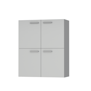 STS HB-Kommode, 2 Türen, 2 ver. Glasb., B: 65 cm, H: 64 cm, T: 35 cm, PG TIME