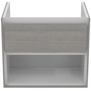IS Waschtisch-Unterschrank Connect Air 1 Ausz., 60x44x51,7cm, Ei gr Dek/we matt