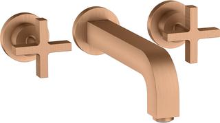 hansgrohe Fertigmontageset Axor Citterio UP-3-L-WT-Arm, m Kreuzgr., brush. bron