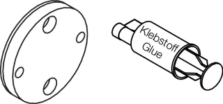 HEWI Klebeset für 815.09.11...