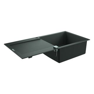 GROHE Komposit-Einbauspüle K500 60-C 100/50 1.0 rev 100 x 50 cm, mit Abtropffläche, aufliegend, 1 Becken