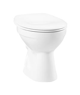 VitrA Stand-Tiefspül-WC Norm Options 36x46, 3/6 l, m off. Spülr., we. hgl