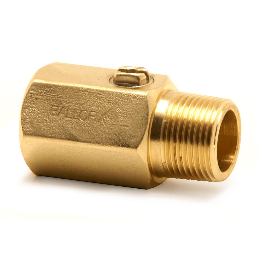 Artikelbild 1 des Artikels „AIPS Mini-Kugelhahn Ballofix B3801 DN 8 - G 1/4axRp 1/4, Messing DN 8 - G 1/4a x Rp 1/4“