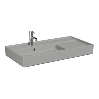 VitrA Waschtisch ArchiPlan 90x46cm, B l, Ab r, st-g ma, m ÜLoch
