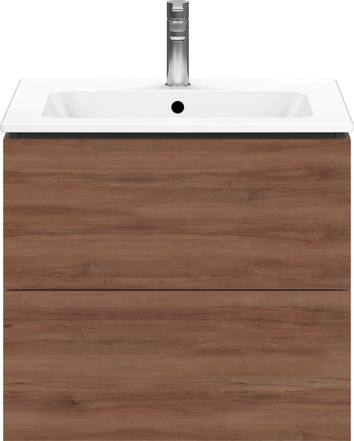 Artikelbild 5 des Artikels „Duravit Waschtisch-Unterschrank L-Cube 62x48,1cm, Nussb Nat, 2 Schub., wandh 62 x 48,1 cm | nussbaum natur“