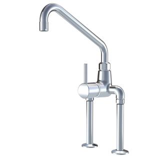 KWC Spültisch-Einhebelmischer GASTRO A 300mm, vc, Ans 195mm, Schwenka. 360Gr