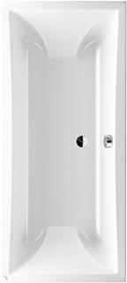 Polypex Rechteck-Badewanne GRANDE 1800 180x80cm, weiß