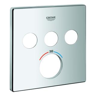 GROHE Rosette 49042 für SmartControl UP-THM eckig mit 3 ASV phantom black