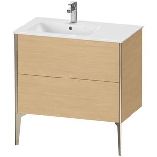 Duravit Waschtisch-Unterschrank XViu 81x48x59,4cm, 2 AZ, B l, C m, Ei Nat