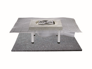Dallmer Bodenablauf CeraDrain 48 K 12, 120x120mm, DN 50, stl, Schallsch.