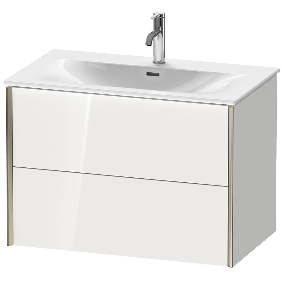 Artikelbild 2 des Artikels „Duravit Waschtisch-Unterschrank XViu 81x48x55,7cm, we matt, 2 Schubk., sw m 81 x 48 x 55,7 cm | weiß supermatt“