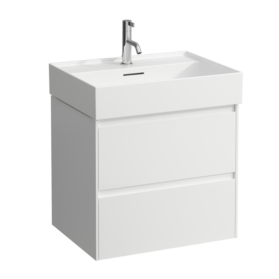 Artikelbild 2 des Artikels „Laufen Waschtisch-Unterbau LANI 58,4x51,5x44,2cm, 2 Laden, weiß matt weiß matt“