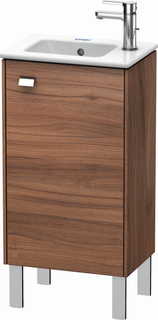 Duravit Waschtisch-Unterschrank Brioso 42x28,9x68,3cm, st, T re, chr/Nussb Nat