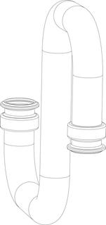 BOSCH Ersatzteil TTNR: 87186661180 Rohr 2 VL unten