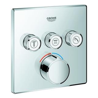 GROHE Fertigmontageset SmartControl UP-EHM, mit 3 Absperrventilen, chrom