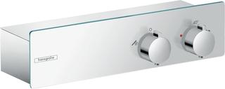 hansgrohe Brause-THM ShowerTablet 350 AP, mit Blende ESG, chrom
