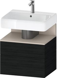Duravit Waschtisch-Unterschrank Qatego 59x47x59cm, T m/E s, 1 Kast, 1 Ausz.