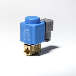 Danfoss Magnetventil, EV210B, NC, Kv 0,55 m3/h, G3/8, FKM, 24V DC