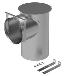 Zehnder Luftdurchlassgeh. ComfoCase TVA L 100mm, DN 110, f An Tellervtl DN 125