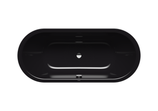Kaldewei Badewanne CLASSIC DUO oval 112 160x70cm, Antislip, schwarz