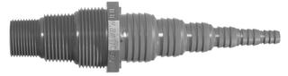 Airfit Universal-Pumpennippel 3/4", 1", 1 1/4" AGxd= 8,3-33,5mm, PVC