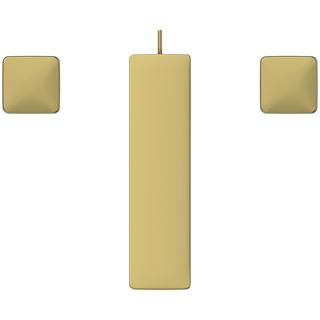 IS Waschtisch-3-Loch-Armatur Conca Ausladung 133mm, brushed gold