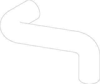 BOSCH Ersatzteil TTNR: 87185919610 Speicheranschluss-Rohr oben mit Iso.