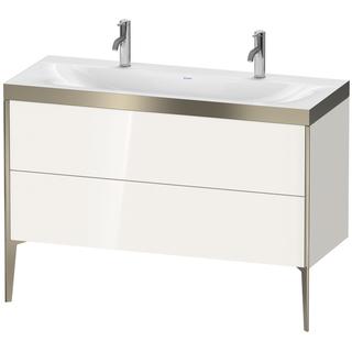 Duravit WT-Unterschrank c-bonded XViu 120x48cm, 2 AZ, o HL, C m, R P, we hgl