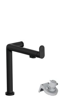 hansgrohe SPT-EHM Aqittura M91 1jet, ohne Filter, mattschwarz
