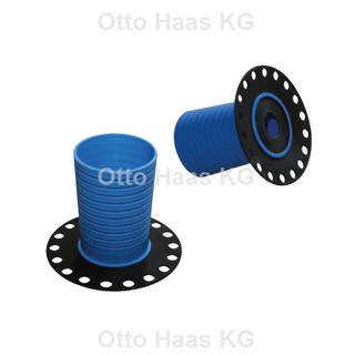 HAAS Dichtfix OHA Abdichtungshülse blau/schwarz, mit Manschette