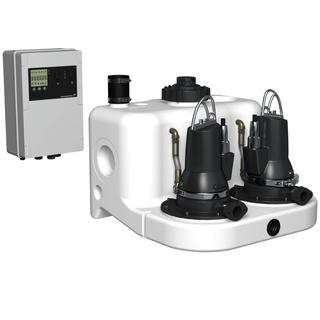 Grundfos Hebeanlage Multilift MDG. 09.3.2, 0,9 kW, 2,7 A, 93 l Beh-Vol
