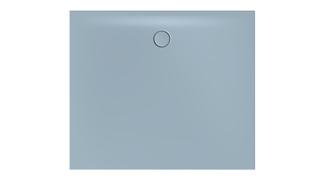 Duschfläche BetteFloor Side 3394 140x120cm, Mini-Wannenträger, blue satin
