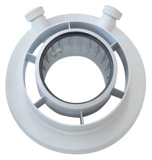 Vaillant Geräteanschlussstück d 80/125mm, konz., für Abgasleitung, PP