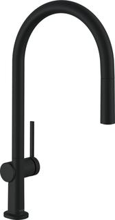 hansgrohe SPT-EHM 210 Talis M54 m Ausz.-Ausl., 1jet, sBox, mattschwarz