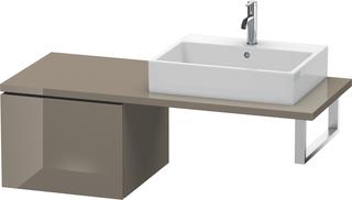 Duravit Unterschrank L-Cube 52x54,7cm, flan. Gr hgl, f Kons, 1 Ausz.