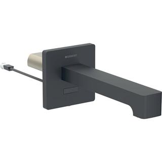GE Brenta WT-Armatur, Wandmontage L:22cm, schwarz matt / Etc.